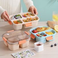 ❦♠ Lunch Box for Kids Leak Proof Cute Bento Snack Box for Adults and Kids with Cutlery Microwave Safe Food Storage Containers