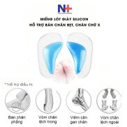 Đế Lót Giày Silicon Hỗ Trợ Chỉnh Hình Bàn Chân Bẹt