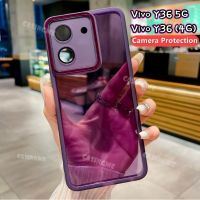 Vivo Y36 5G 2023ปกป้องเลนส์กล้องถ่ายรูป,เคสใสนิ่มสำหรับ Vivo Y36 Y35 Y16 Y01 Y15 Y15A Y 36 36Y 4G 5G 2023ฝาหลังซิลิโคนเคสโทรศัพท์โปร่งใสกันกระแทก