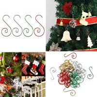 20pcs Christmas Ornament S-Shaped Hooks Xmas Tree Ball Pendant Hanging Decoration Holders For Home Party Navidad New Year Decor Christmas Ornaments