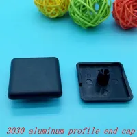 20Pcs/lot 3030 nylon Plastic End Cap Cover Plate black for 3030 EU Aluminum Profile Hand Tool Parts Accessories