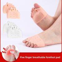 Silicone breathable forefoot pad  pain resistant  super soft honeycomb forefoot pad  anti slip  womens high heel insole  half s Shoes Accessories