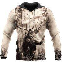New deer hunt print mens / womens street