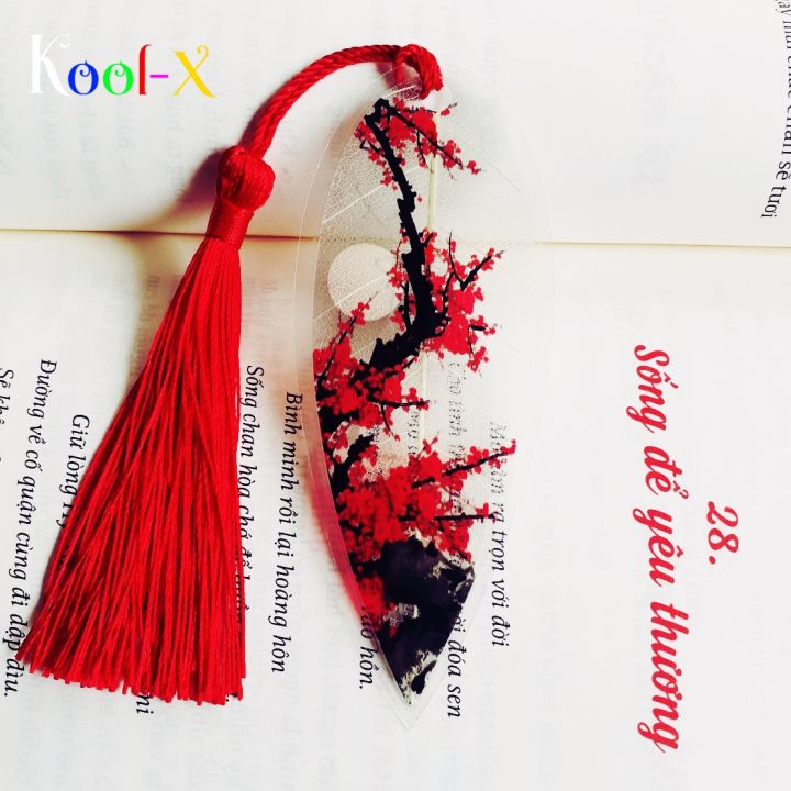 Bookmark Gân lá Mộc lan hình Hoa, Phong cảnh 
