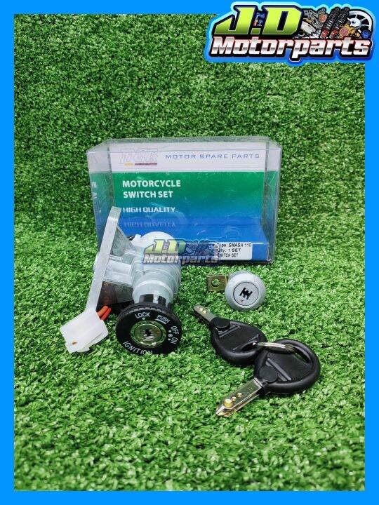 TTGR IGNITION SWITCH ANTI THEFT KEY SET FOR SUZUKI SMASH 110 Lazada PH