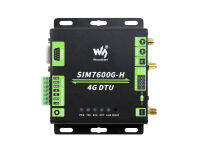 เกรดอุตสาหกรรม SIM7600G-H 4G DTU, USB Uart RS232RS485การสื่อสารหลายอินเตอร์เฟส,LTE Global Band Support