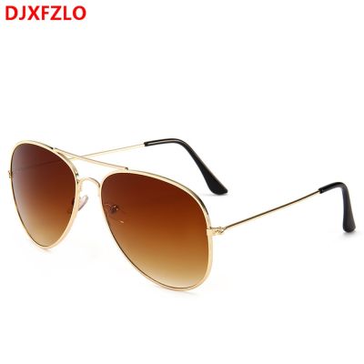 DJXFZLO Brand Designer fashion gradient sunglasses men and sunglasses women retro colorful sunglasses trend Oculos de sol