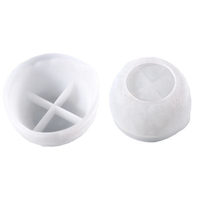 1 PCS Resin Silicone Mould Casting Mould Tray Moulds Epoxy Silicone Mould Bowl Irregular Tray Moulds for DIY Tea Tray