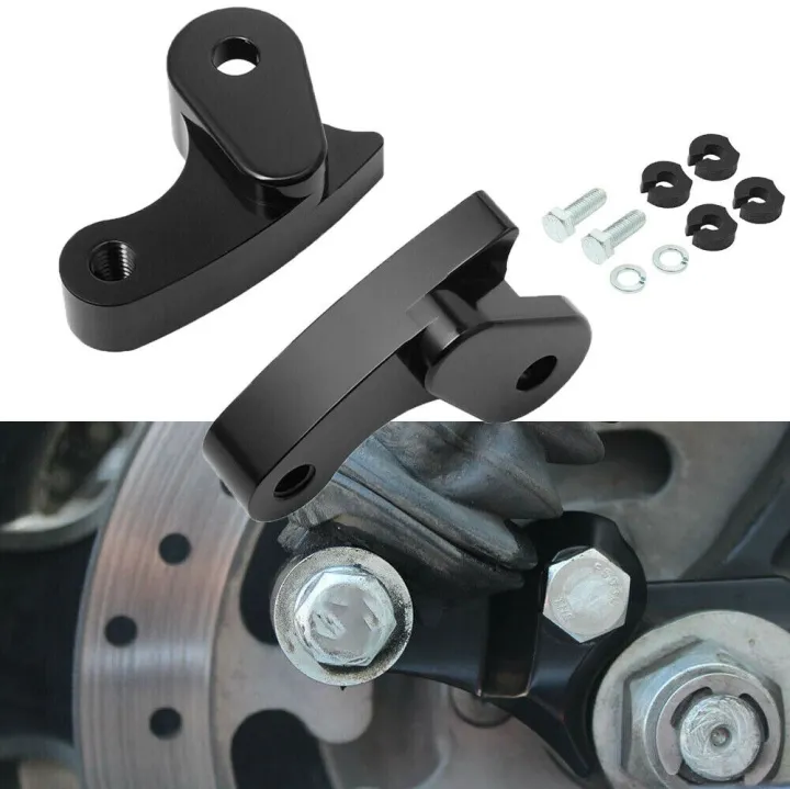 Motorcycle CNC Aluminum Black 30MM Rear Shock Drop Lowering Kit for