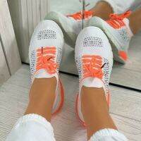 HOT★Womens Shoe Sneakers Mesh Platform Rhinestone Woman-shoes Tennis Female Large Breathable Sparkles 2023 Roses Trainers