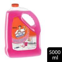 มิสเตอร์มัสเซิล เกลด น้ำยาถูพื้น กลิ่นฟลอรัลเพอร์เฟ็คชั่นส์ 5000 มล./Mr Muscle Glade Floor Cleaner Floral Perfect Fragrance 5000 ml.