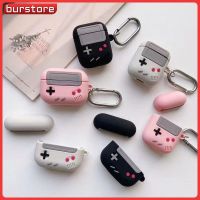 Burstore พวงกุญแจเคสหูฟังหูฟังซิลิโคนแนวเรโทร Headphone Gaming น่ารัก3D Gameboy มีสไตล์เคสหูฟัง