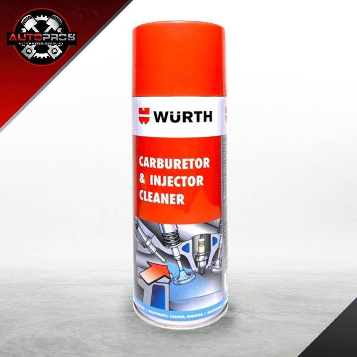 Wurth Petrol Injector Cleaner Review Wurth Carburetor and Injector Cleaner 450ml | Lazada PH