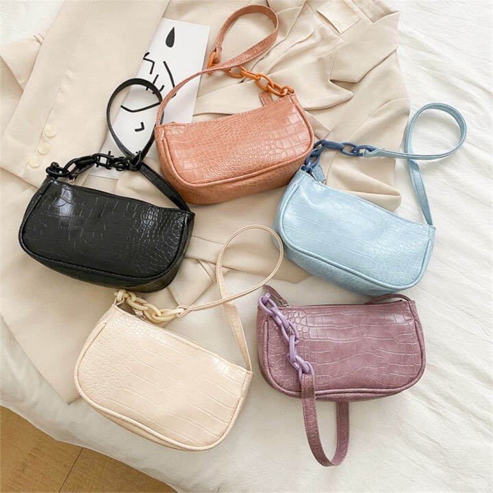 2022-totes-pu-leather-shopping-exquisite-retro-bags-bag-solid-color-fashion-womens-new