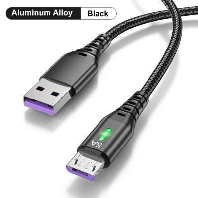 [HOT RUXMMMLHJ 566] สายชาร์จแบบเร็วไมโคร Usb 3ม. 3ม. ไมโคร Usb สายชาร์จ-5a สายเคเบิลไมโคร Usb-Aliexpress