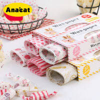 Anabeat 50 PcsLot Kertas Lilin Makanan Gred Minyak-Bukti Kertas Pembungkus Makanan Kertas Roti dan Kentang Goreng Perancis Minyak Kertas อบเครื่องมือ