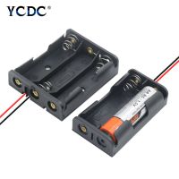 10pcs 1/2/3/4/8 Slot AA Battery storage case AA battery holder box container For 1x 2x 3x 4x 8x AA Battery Case With Lead Wires