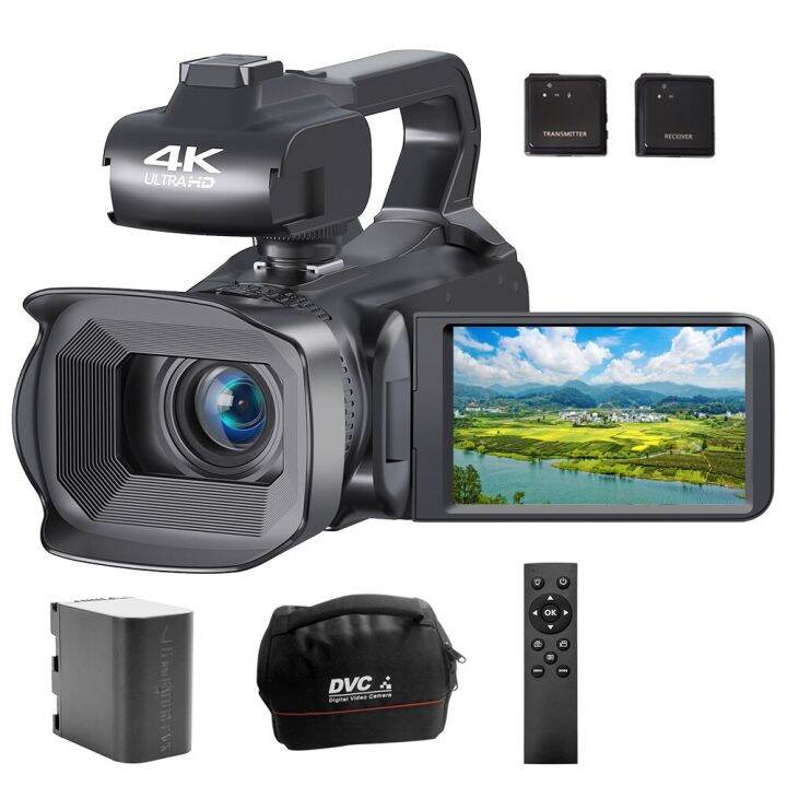 4K 60FPS Outdoor camera Video Camera 64MP Youtube Live Stream cam 4.