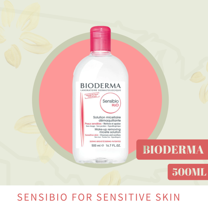 Bioderma Pink Sensibio H2o Make Up Removing Micelle Solution Lazada Ph 0535