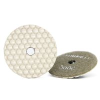 3 Inch Flexible Dry Polishing Pad Granite Stone Polishing Concrete Grinding Disc Sharp Type Resin Bond Abrasive Pad