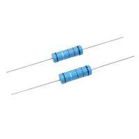 10PCS 5W 1% Metal film Resistor resistance 0.1R~10M 1K 2K 4.7K 1.2 1.3 3.3 10 22 33 68 120 360 18 390 470 82R K ohm 10K 100K 1M