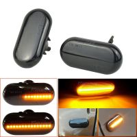 For Dacia Duster Dokker Lodgy Renault Megane Clio 1 Nissan Opel Smart Fortwo 453 Side Maker Car LED Dynamic Turn Signal Light