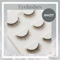 (พร้อมส่ง) ขนตาปลอม เบอร์ M37 กล่องดำในตำนาน แถมฟรี‼️ กาวติดขนตาขนาดทดลอง