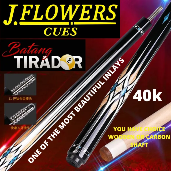 J.Flowers Cues Luxury INLAY CUE 40k Lazada PH