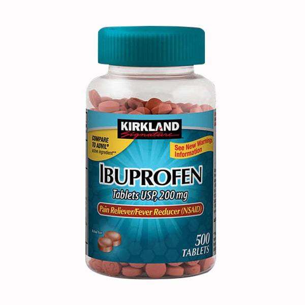 KIRKLAND IBUPROFEN ( TRIAL BOTTLE 45 tabs ) Lazada PH