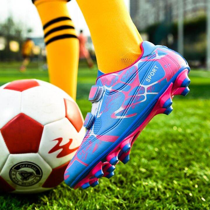 fg-hg-new-soccer-shoes-for-kids-boys-girls-childrens-cleats-spike-sport-football-boots-school-sneakers-running-training-ankle