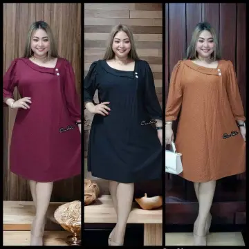 Lazada dress big clearance size