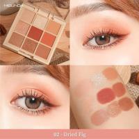 เมลินดา MEILINDA MOOD MELLOW # 02 DRIED FIG MC-3110-02 อายแชโดว์เมลินดา 9 สี สีเนื้อแมทและชิมเมอร์ สีโทนอุ่นสวย แต่งได้ทุกลุค