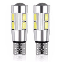 Gaoba หลอดไฟ LED 194 1X 10SMD สีขาว W5W Canbus ข้อผิดพลาดรถฟรีไฟลิ่มด้านข้าง