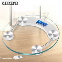 KUDIXIONG USB การชั่งน้ำหนักอิเล็กทรอนิกส์แบบชาร์จไฟได้ตราชั่งสำหรับใช้ที่บ้านเครื่องชั่งน้ำหนักขนาดร่างกายมนุษย์ผู้ใหญ่ชั่งน้ำหนัก