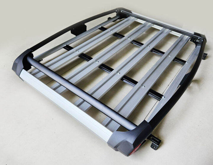 38x50 Silver Black Stingray Roof Rack Rail Type Transformer Look ...