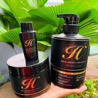 แชมพู ทรีทเม้นท์ เซรั่ม Hiso keratin ใช้ 3 ตัวผมสวยติดสปีด ผมสวย ลดผมร่วง เร่งผมยาว เซ็ต ไฮโซเคราติน แท้ 100% (1 ชุด)