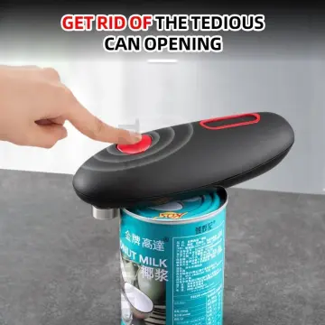 Electric Can Opener For Smooth Edge Automatic Battery Operated One