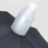 16 Bone 80 Cm Transparent Cover Plastic Non-dripping Telescopic Cover Waterproof Umbrella Size Cover M0Z9