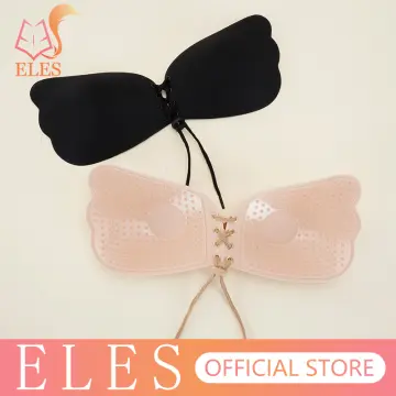 3 Pieces Strapless Pushup Bras Front Buckle Lift Bra Women Wireless  Invisible Front Hook Bra Push Up Non-Slip Upwingsbra