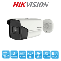 HIKVISION กล้องวงจรปิด 4 ระบบ ความละเอียด 2 MP DS-2CE16D3T-IT3F (3.6 mm) 3D DNR, WDR