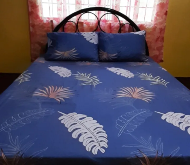 CANADIAN BED SHEET TROIPICAL BLUE Lazada PH