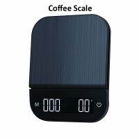 [hot]◐✳❆  Timemore 2022 New BLACK BASIC  Scale Pour Drip with Timer 2kg