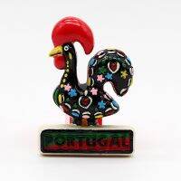 【YF】✾✤  Spanish tourist souvenir colorful cartoon Rooster refrigerator pasted model with home decoration