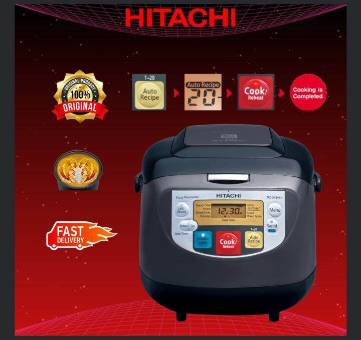 Rice Cooker Hitachi RZD10VFY 1 litter Lazada Indonesia