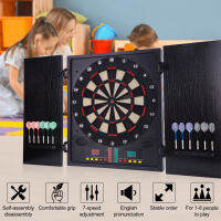กระดานปาเป้าอิเล็กทรอนิก,Dartboard 12ลูกดอกและหัวสำหรับเปลี่ยน,Dart เครื่องรวม27หลักเกม216เกมสายพันธุ์,Dartboard สำหรับ1-8ผู้เล่นหน้าจอ LED และการรวมระบบ