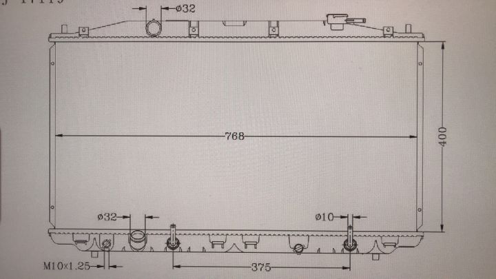 หม้อน้ำรถยนต์-รถฮอนด้าแอคคอร์ด-2-0-2-4-radiator-honda-accord-g8-2-0-2-4-ปี-2007-2013