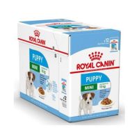 HOG อาหารสุนัข Royal Canin SHW Mini Puppy 85gx12Pcs. อาหารเปียกสำหรับลูกสุนัขพันธุ์เล็ก ขนาด85กรัม 12ซอง อาหารหมา  สำหรับสุนัข