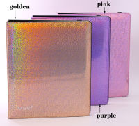 MeeT 4 Colors Refraction Shimmering Card Book Album Collection Album For Board Game POKEMON TCG MTG Trading Cards CAM