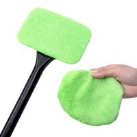 【lz】♗□♛  Novo carro mop limpeza windows brisa nevoeiro ferramenta de limpeza escova de lavagem pano limpar espanador escritório em casa auto windows vidro pano