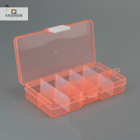 yuanhe Plastic10 slots adjustable Jewelry กล่องเก็บของ Case CRAFT Organizer beads